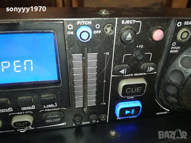 GEMINI DJ CD X2-ВНОС GERMANY 0109230843LNV, снимка 5 - Ресийвъри, усилватели, смесителни пултове - 42040544