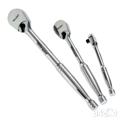 TOOLMARQUE 1/4 3/8 1/2  3 броя 90зъба  тресчотки комплект 