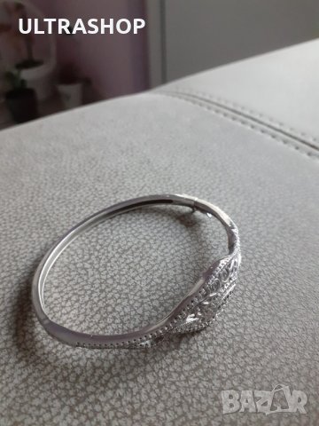 НОВА Уникална сребърна гривна 16.6грама, снимка 4 - Гривни - 27314100