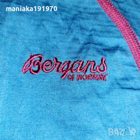 Bergans of Norway Fjellrapp Half Zip (XS) дамска мерино блуза , снимка 3 - Спортни екипи - 38079633