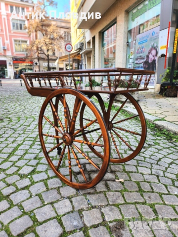 Италианска количка за сервиране с колела, снимка 9 - Маси - 52872983