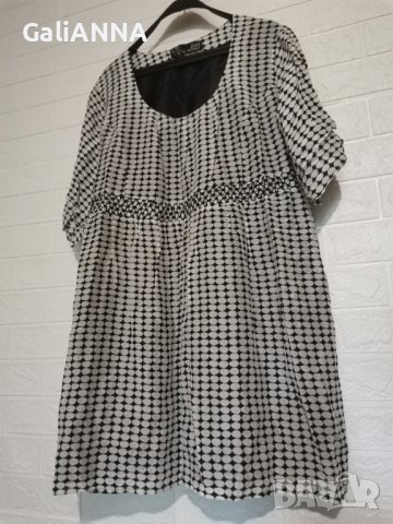 ЕЛЕГАНТНА И ЕФИРНА ТУНИКА РАЗМЕР XL-2XL, снимка 5 - Туники - 37687016