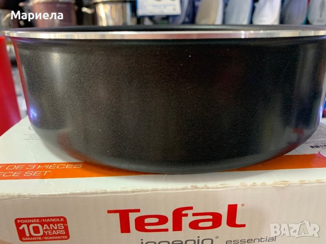 Комплект съдове за готвене 3 части Tefal Ingenio , 24+24см, снимка 14 - Съдове за готвене - 44417324