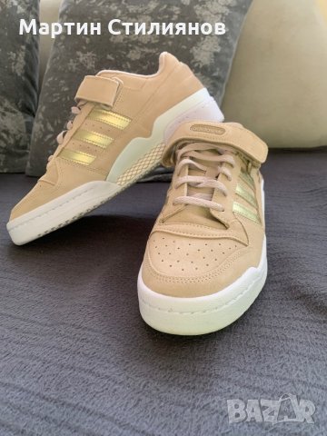 adidas Forum Low Beige Tone Matte Gold, снимка 1 - Маратонки - 35217561