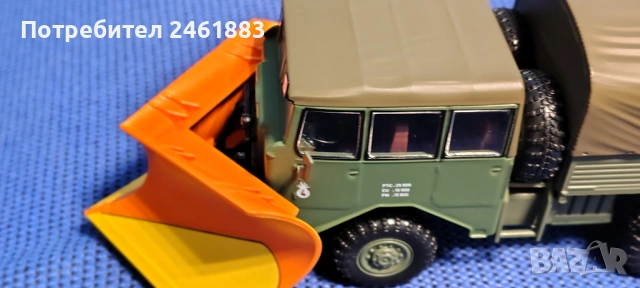 1/43 IXO за Hachette металнa колекционерскa количкa/камион  Berliet GBU 15, снимка 4 - Колекции - 53034625