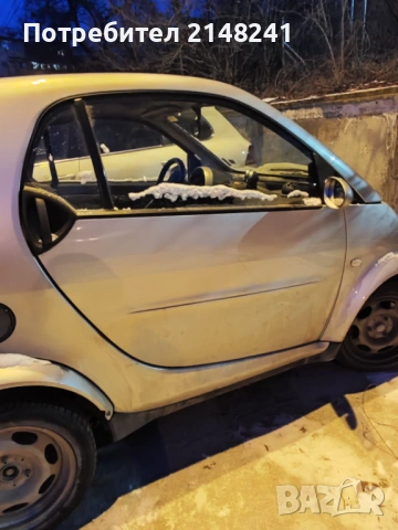Намаление !Продавам смарт форту 2002 г в движение, 650 евро,1270 лв , снимка 3 - Автомобили и джипове - 53114763