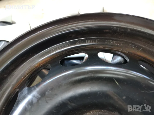 4бр.Железни джанти 15ки за TOYOTA 4x100 4.5j et35 , снимка 5 - Гуми и джанти - 55774979
