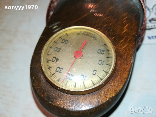 термометър-дървена обувка-внос France 🇫🇷 0312212026, снимка 13 - Антикварни и старинни предмети - 35020367