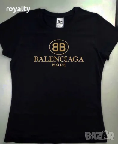 Balenciaga дамски тениски Различни дизайни , снимка 3 - Тениски - 49458680