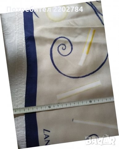 Lancaster оригинален шал естествена коприна с подарък, снимка 8 - Шалове - 33725927