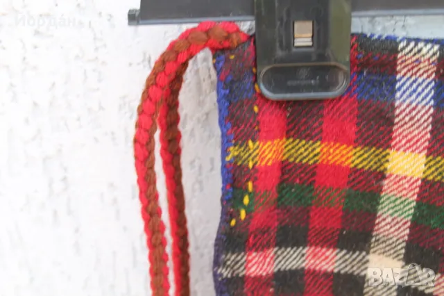 Вълнена коледарска торба , снимка 2 - Антикварни и старинни предмети - 50007173