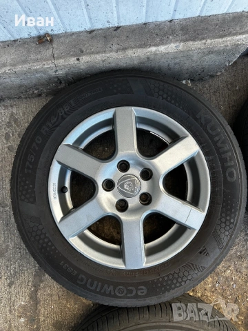 Джанти 5Х100 / ET35 5.5J / 14ЦОЛА, снимка 3 - Гуми и джанти - 54165758