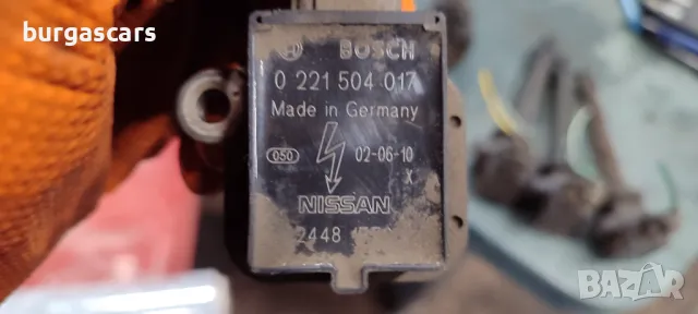 Запалителна бобина 0 221 504 017 Nissan Micra 1.0-60к.с. K11 - 50лв