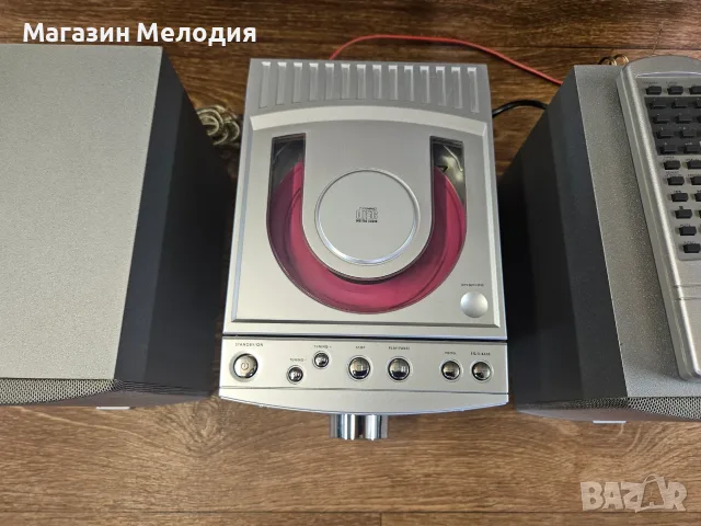 Аудиосистема TCM Art. Nr. 212839 – Компактен немски ретро звук с оригинално дистанционно, снимка 3 - Аудиосистеми - 55809185