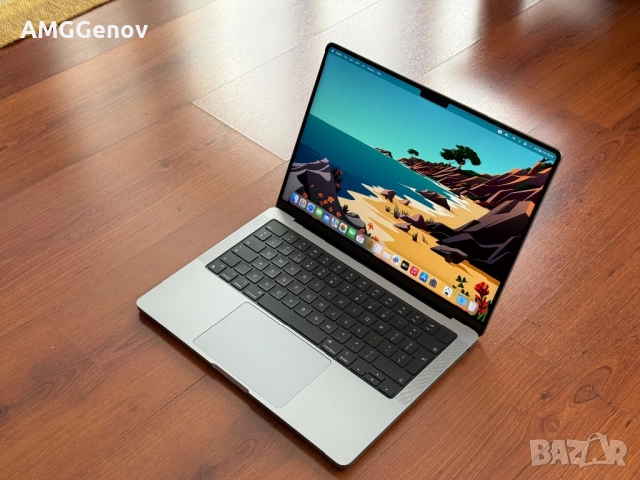 Като Нов  Macbook Pro 14’ M1 Pro 2021/16GB Ram/512GB SSD, снимка 3 - Лаптопи за работа - 52848827