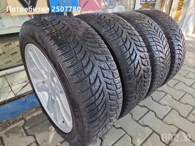 Оригинални джанти за bmw e46 e90 e87 с нови гуми 205 55 16 цола , снимка 8 - Гуми и джанти - 56010809