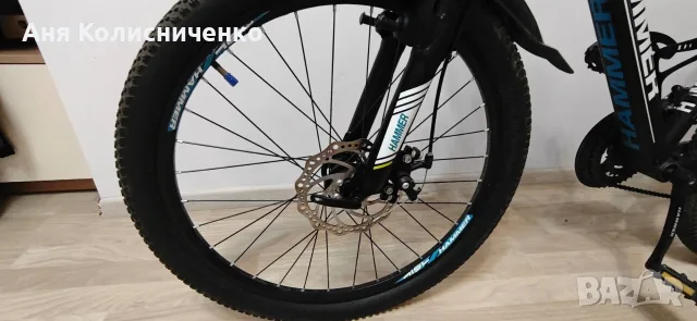 Планинско колело HAMMER 14' алуминиев, снимка 5 - Велосипеди - 55800887
