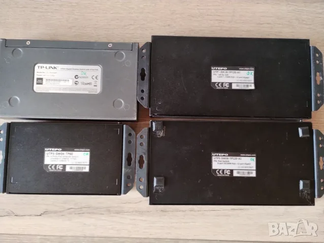 4 броя POE Switch Utepo / Tp-Link, снимка 10 - Суичове - 56200860