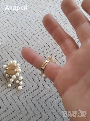 Стари бижута,пръстен,брошка, снимка 5 - Други ценни предмети - 31355080