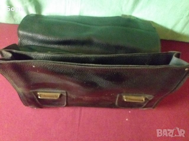 Стара кожена българска чанта, снимка 7 - Други ценни предмети - 34388650