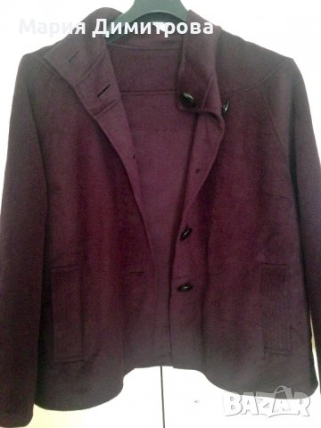 Палто-сако Jaeger, ангора и кашмир, снимка 7 - Палта, манта - 38081065