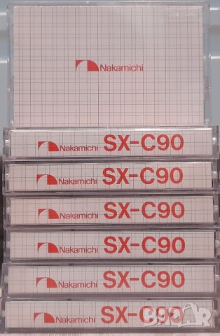 Nakamichi SX-C90 Reference Tape SX C90 Ferricobalt аудио касети, снимка 3 - Аудио касети - 39294946