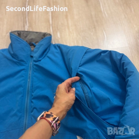 Винтидж яке Akzo от 80-те години, 20-годишен юбилей, мъжко свалящи се ръкави размер L, снимка 9 - Якета - 53342279