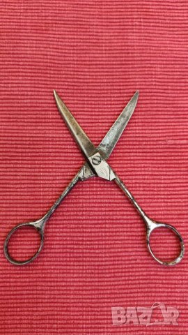 Стара ножица Mann & Federlein, Solingen. , снимка 10 - Антикварни и старинни предмети - 39862797