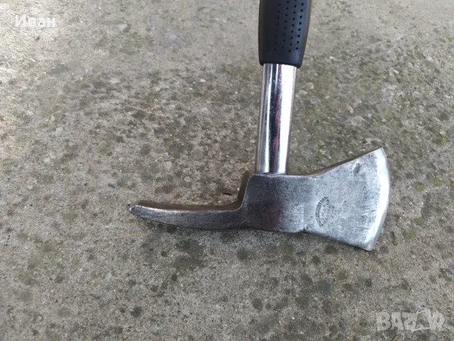 Немска пожарникарска брадва Johann Wiebelhaus Meschede, снимка 5 - Антикварни и старинни предмети - 48636241