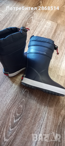 Детски ботуши Tommy Hilfiger, размер 24, снимка 2 - Детски обувки - 44207500