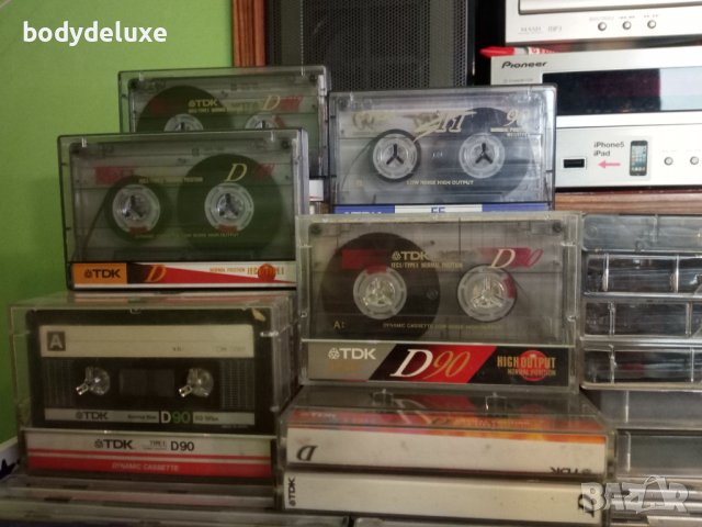 TDK D90 type I аудио касети