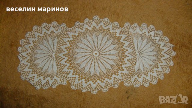 Каренца и покривки за маса плетени на една кука, снимка 12 - Покривки за маси - 31802966