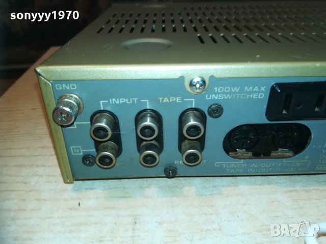 HITACHI model HA-J3-MADE IN JAPAN 27Х20СМ-220/12v, снимка 13 - Ресийвъри, усилватели, смесителни пултове - 29996437