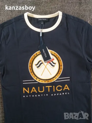 Nautica - страхотна мъжка тениска НОВА ХС, снимка 6 - Тениски - 49319141