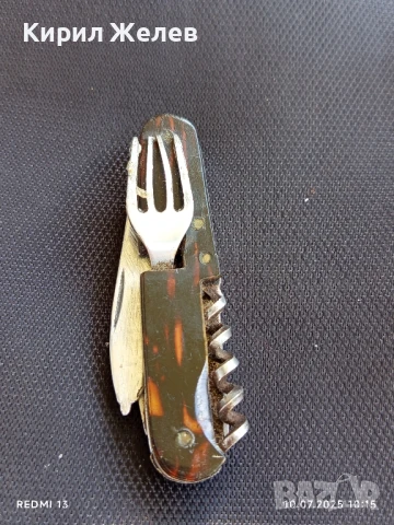 Старо туристическо джобно ножче от соца за КОЛЕКЦИЯ ДЕКОРАЦИЯ 26426, снимка 6 - Други ценни предмети - 50970702