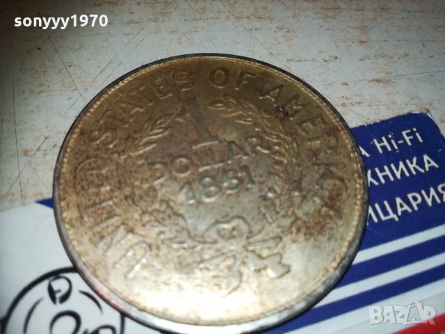 щатски 1851 долар 1501211952