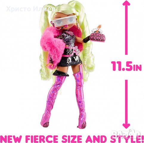  Колекционерска кукла LOL Surprise OMG Fierce - Lady Diva с аксесоари 29см, снимка 3 - Кукли - 39601356