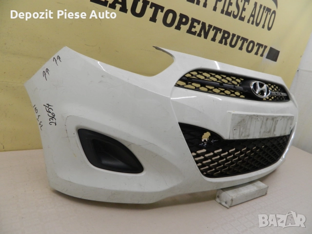 Предна броня Hyundai I10 facelift, 2010, 2011, 2012, 2013, оригинален код 86511-0X210, снимка 2 - Части - 51958321