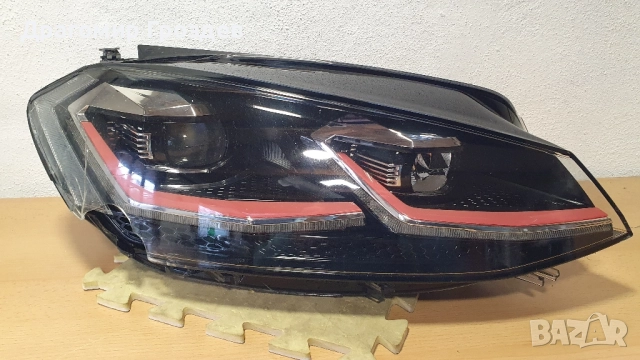 Десен FULL LED за VW Golf VII GTI / Фолксваген Голф 7   (2017-2019), снимка 2 - Части - 52065092