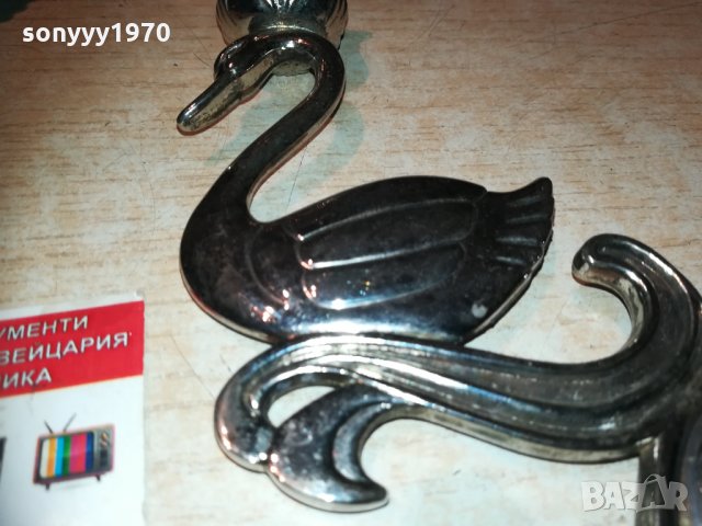 лебеди 4бр свещник от англия 0811202035, снимка 7 - Колекции - 30719437