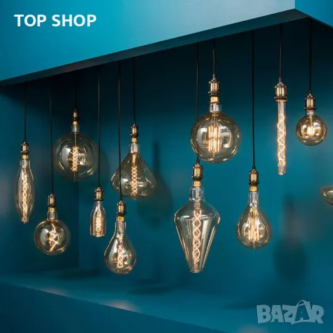 Огромна крушка тип едисон Аtmosphera -Е27 Модел 3 и 4, снимка 2 - Лед осветление - 48657262