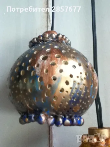 Декоративна лампа, снимка 3 - Декорация за дома - 47260651