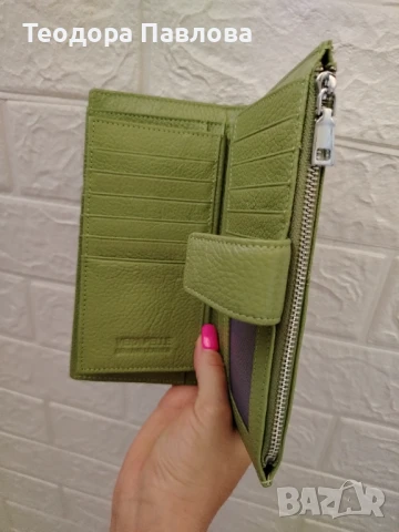 Дамско портмоне Vera Pelle, снимка 7 - Портфейли, портмонета - 50839825
