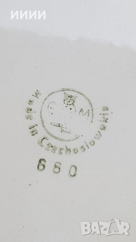 Порцеланов поднос, снимка 3 - Антикварни и старинни предмети - 52664310