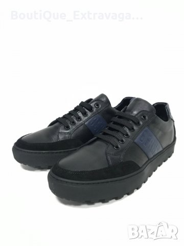 Мъжки обувки Bikkembergs Black/Blue !!!, снимка 2 - Кецове - 32194929