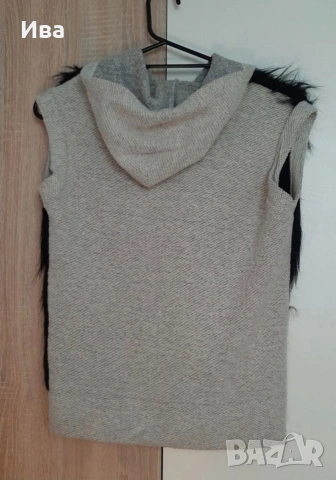 Елек с изкуствен косъм, снимка 3 - Елеци - 53978058