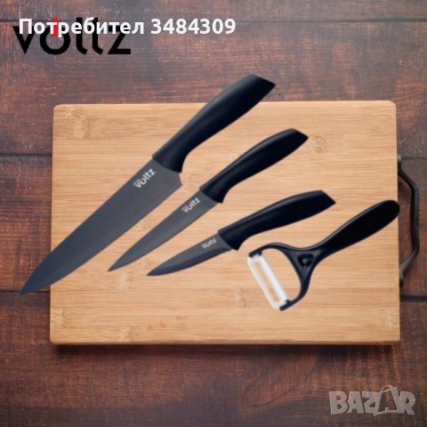 Ножове Voltz OV51633B4G, снимка 2 - Прибори за хранене, готвене и сервиране - 44160712