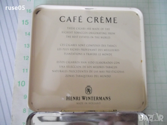 Кутия метална от пури, снимка 5 - Колекции - 54245463