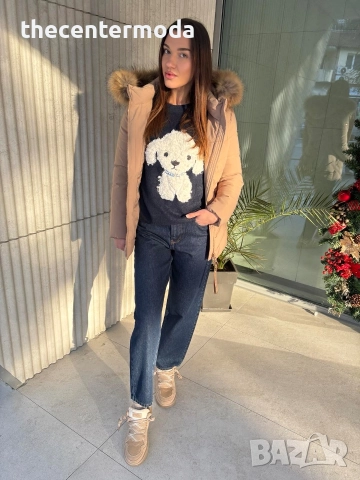 Дамско палто в бежаво ., снимка 3 - Якета - 52903098