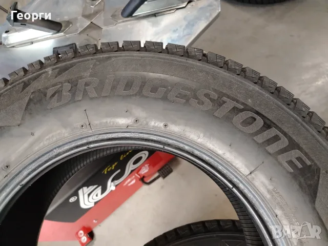 4бр.зимни гуми 195/80/15 Bridgestone, снимка 3 - Гуми и джанти - 56334710